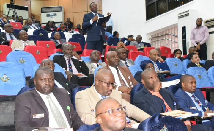 Cross section of audience during the lecture
