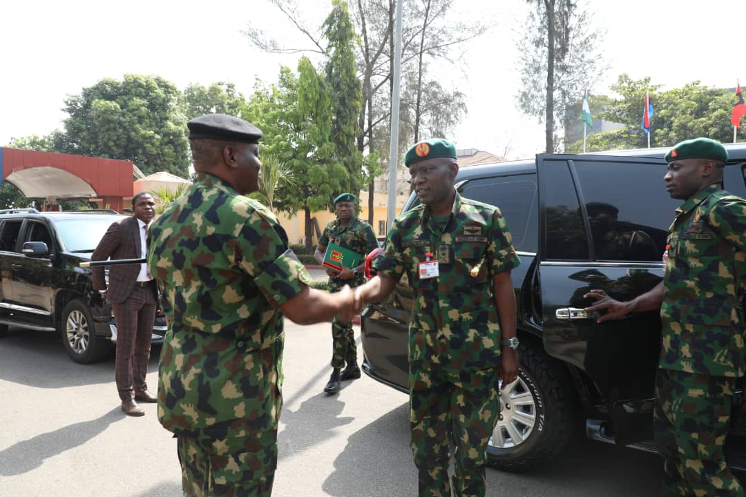 Rear Admiral OM Olotu, received the Chief of the Naval Staff Vice ...